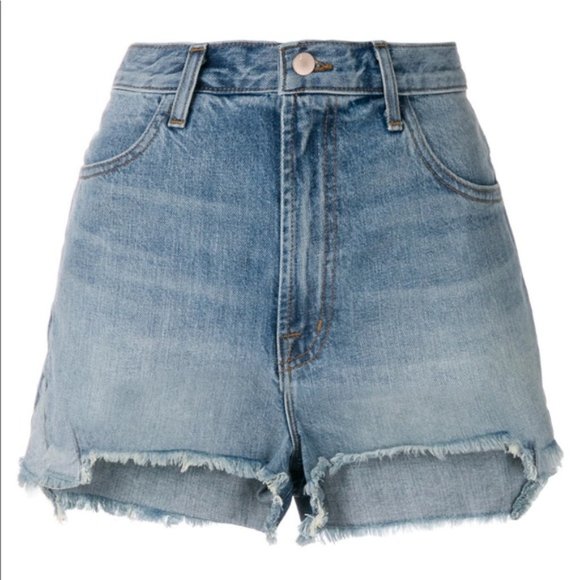 J Brand Womens Joan High Rise Jean Shorts - Picture 3 of 12